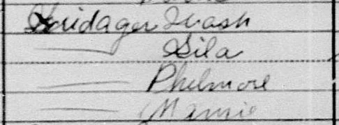 Names for Pricilla McFarland Harle/Hoyle Gridiger
