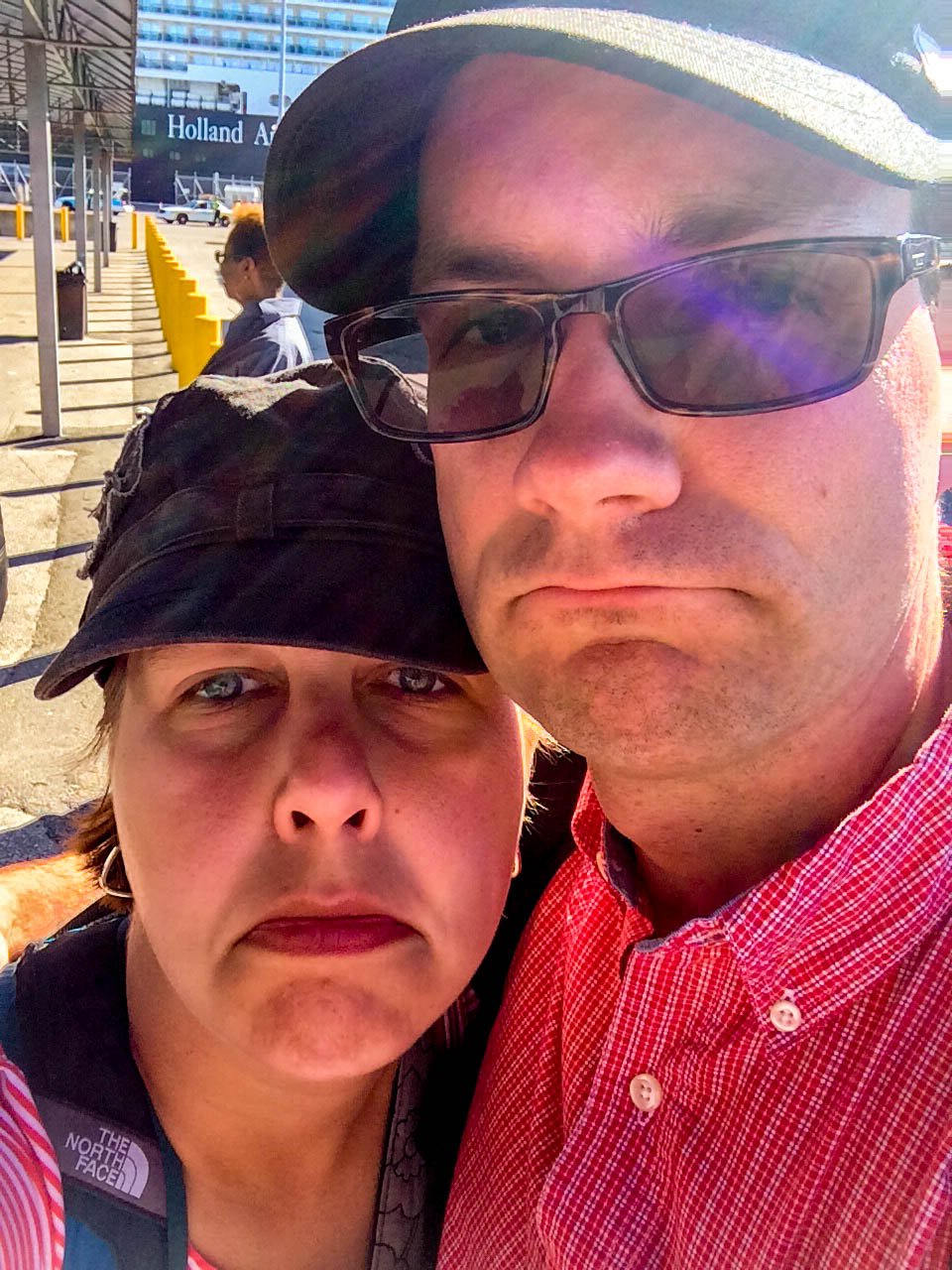 Sad faces for dry land