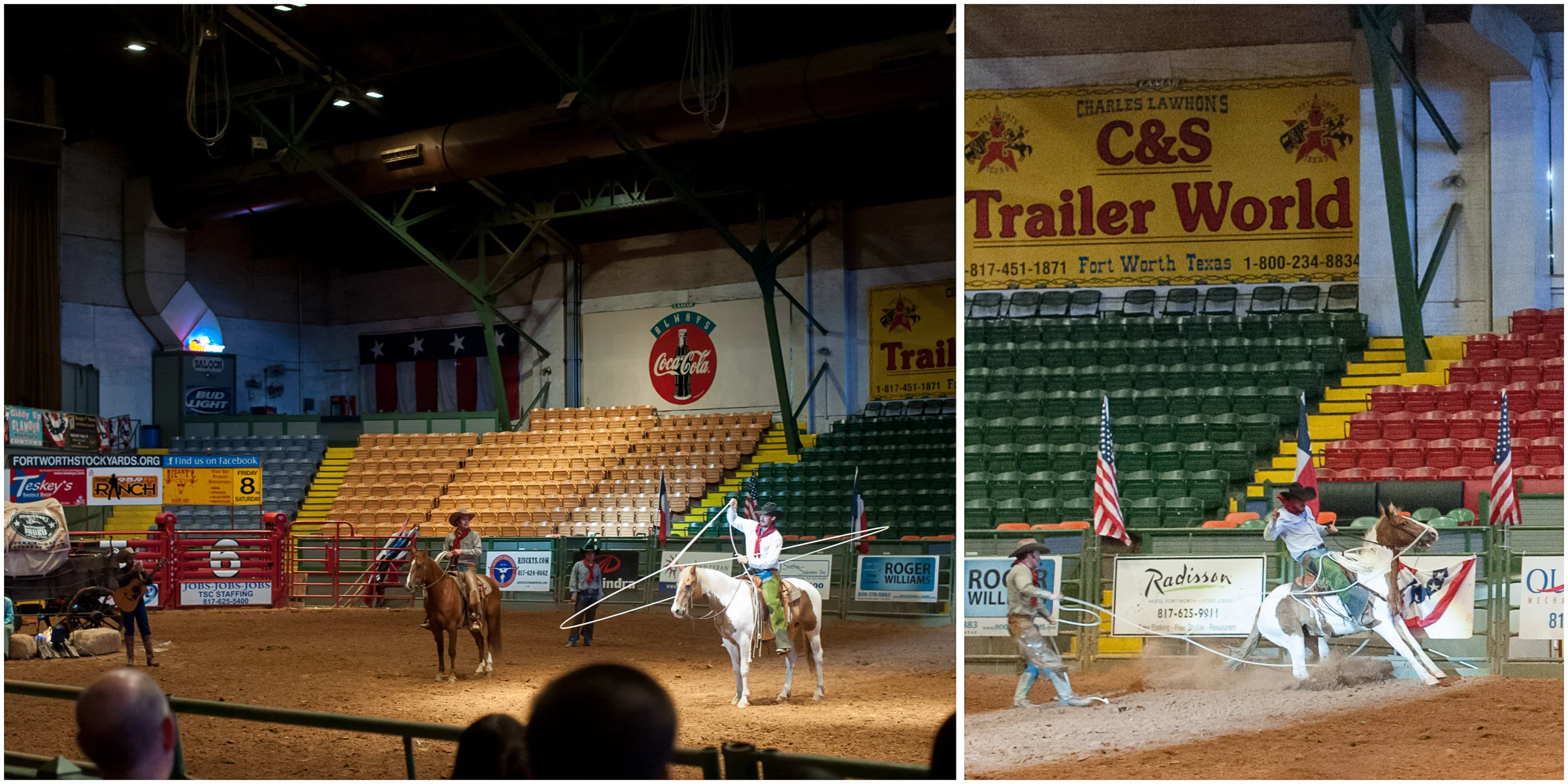Pawnee Bill's Wild West Show at the Cowtown Coliseum