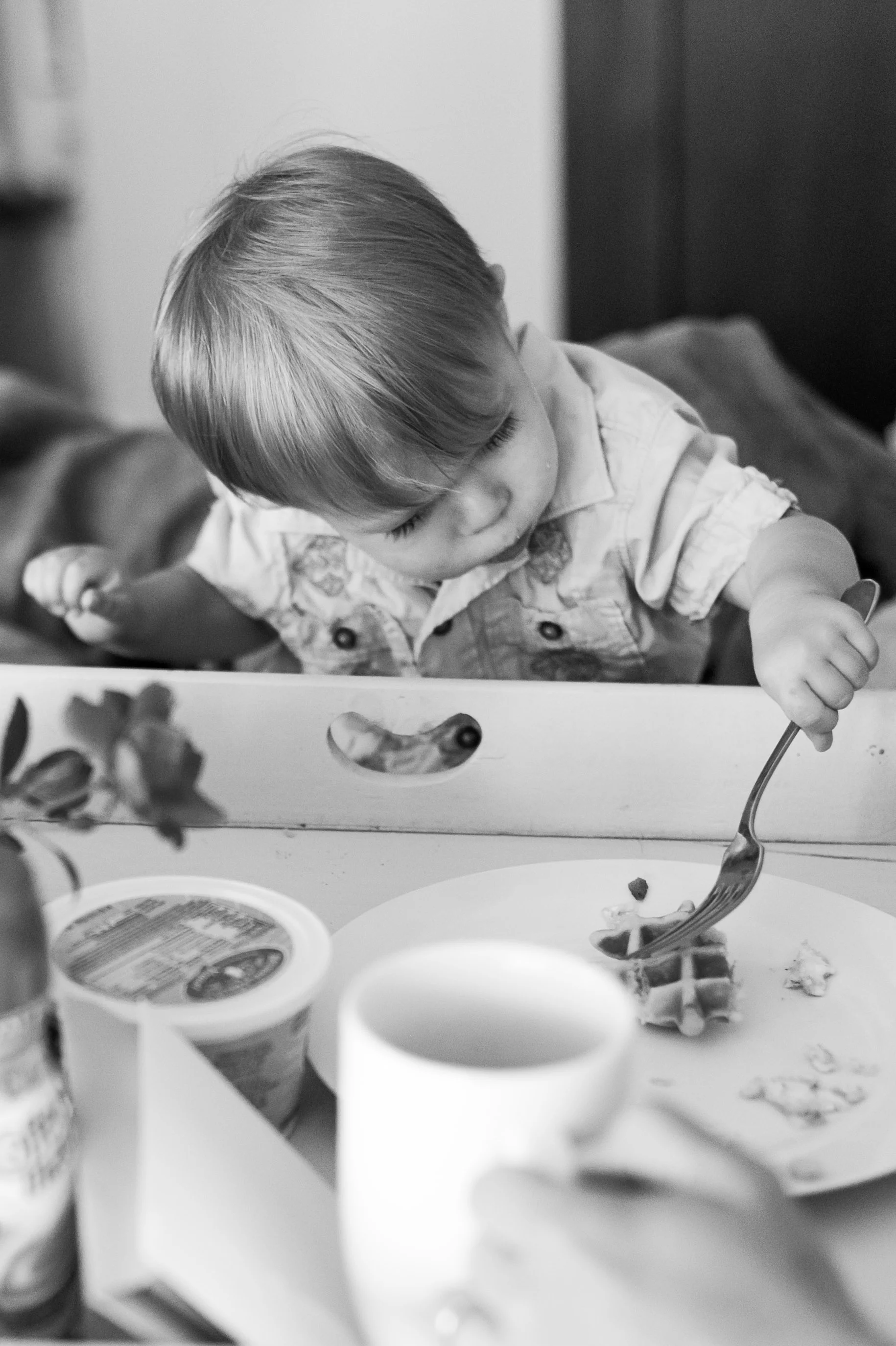 You don't want that last piece, do you Dad?