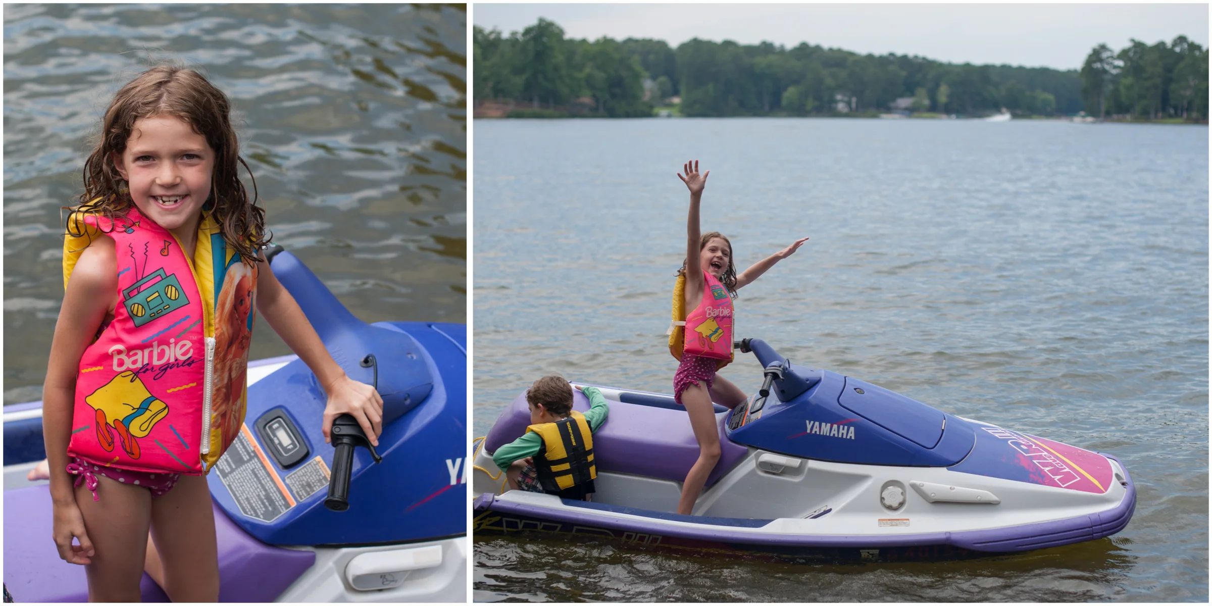If Ella wasn't riding a 'speed jet,' she was busy begging to ride one. All. Day. Long. 