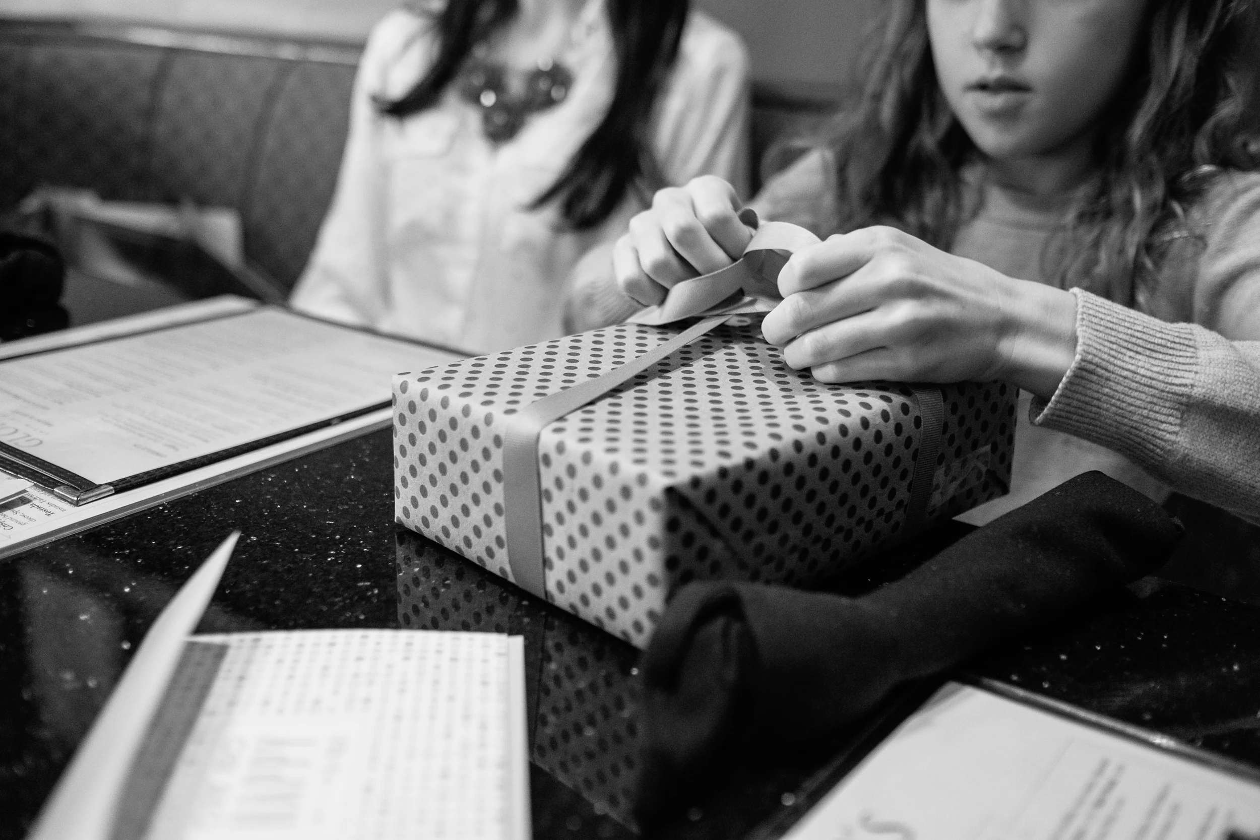 Unbelievable as it may seem to us, Ella celebrated her ninth birthday. It was a low-key but fun day of lunch and presents with the gals, followed by her first ever mani/pedi combination treatments. She can never go back now, I'm sure.