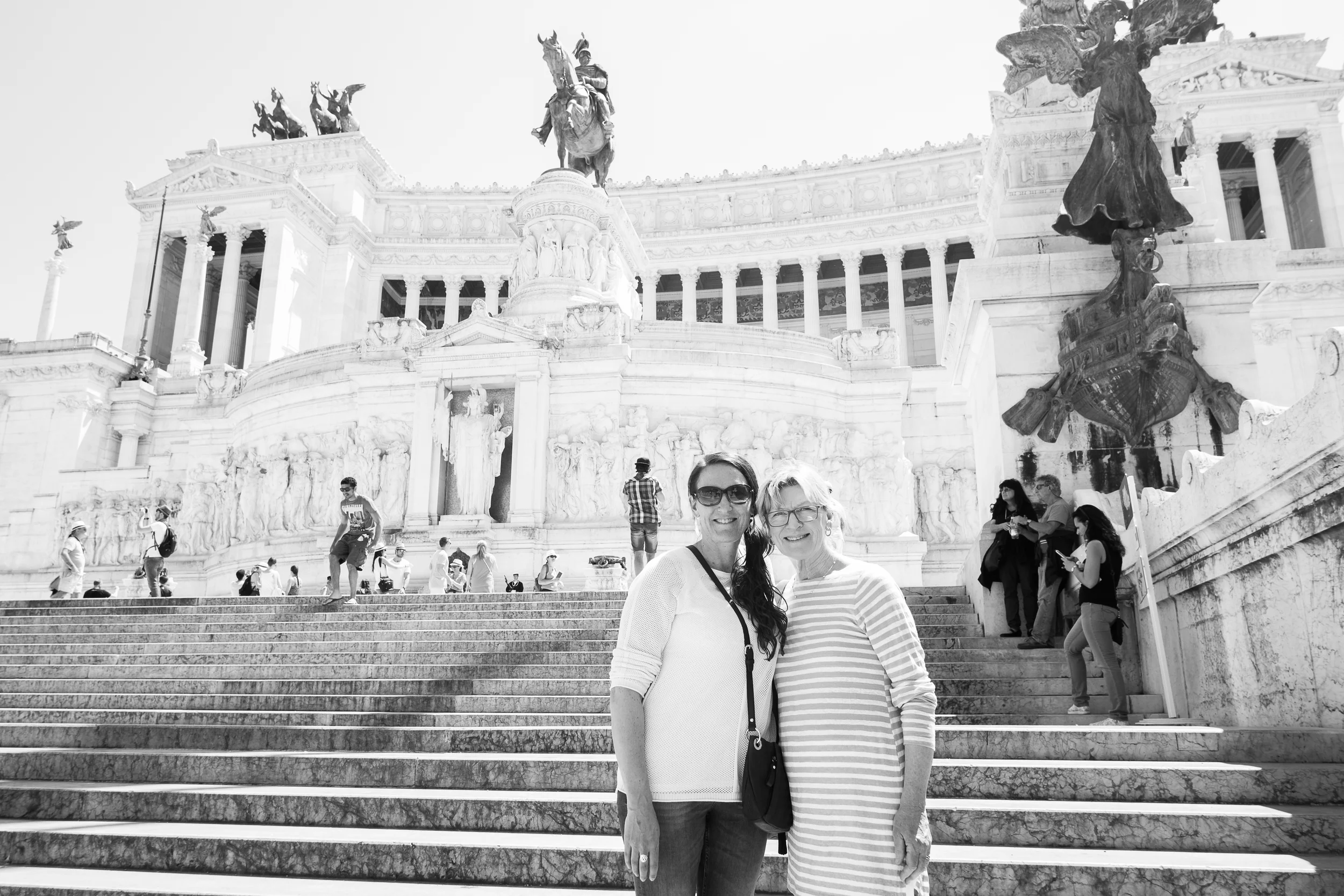 Vittorio Emmanuele II Monument, built in 1870 celebrating the unification of modern Italy.