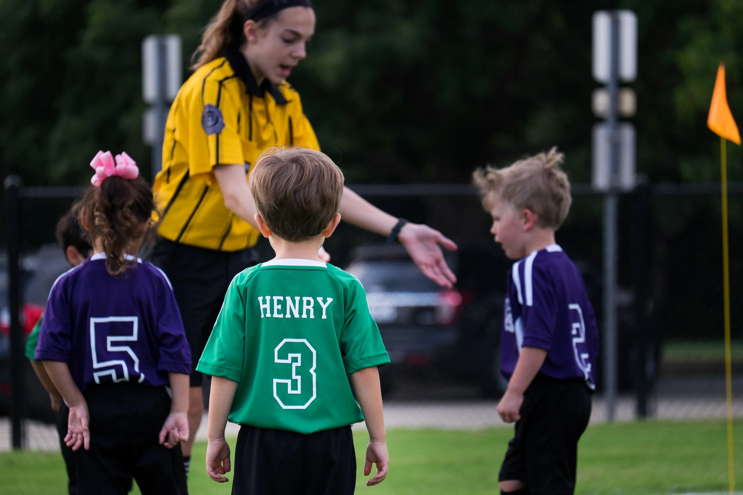 Juggling three kids' practice and game schedules is, let's say, not the best. But he's awfully cute in that little green uniform. Go Dynomites!