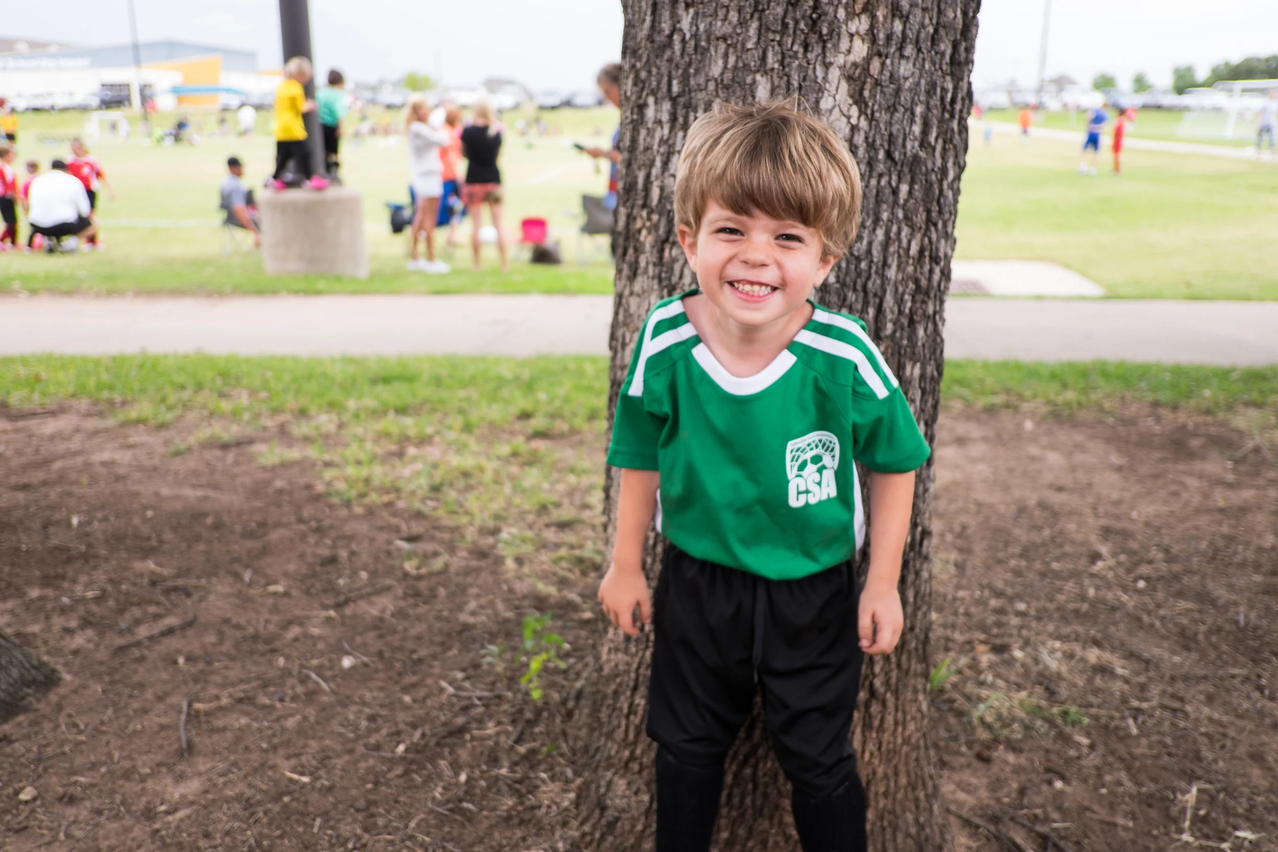 Goofball. Practicing for picture day. 