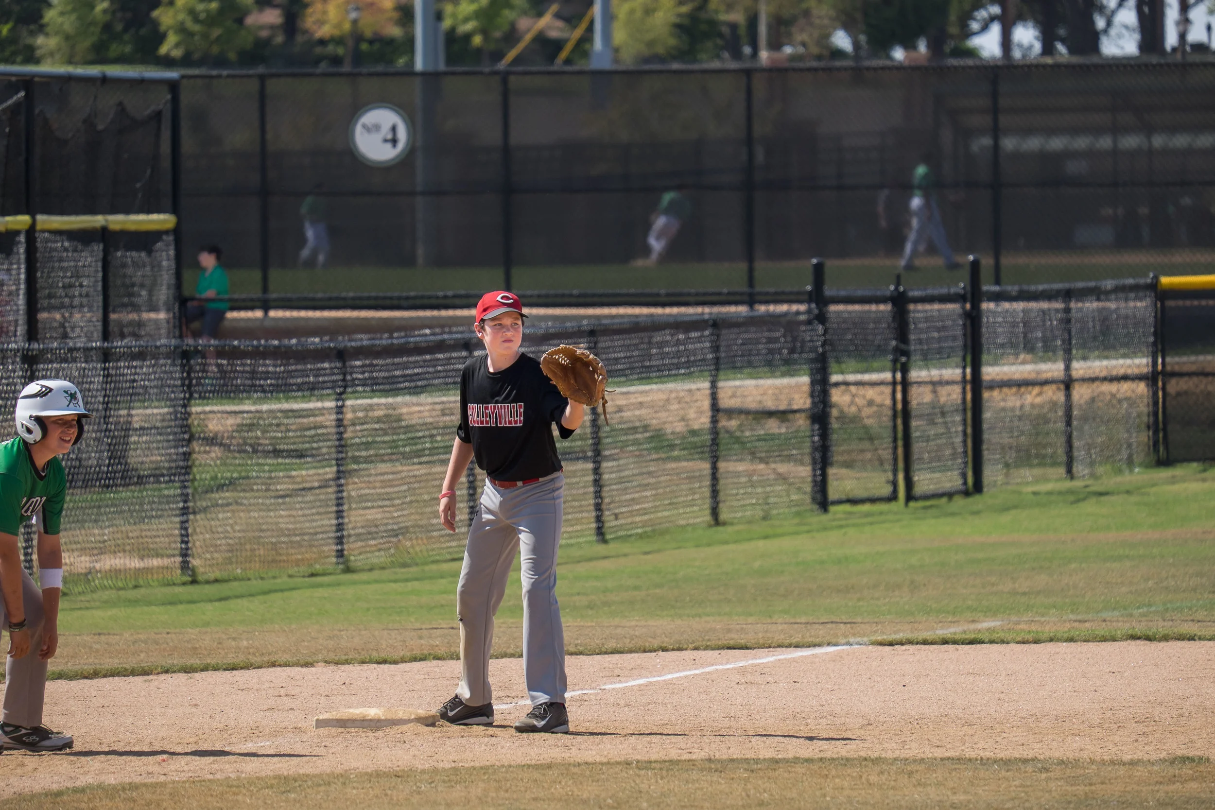 Finally made it to one of Drew's baseball games (and discovered the world's greatest playground as a very happy by-product.)