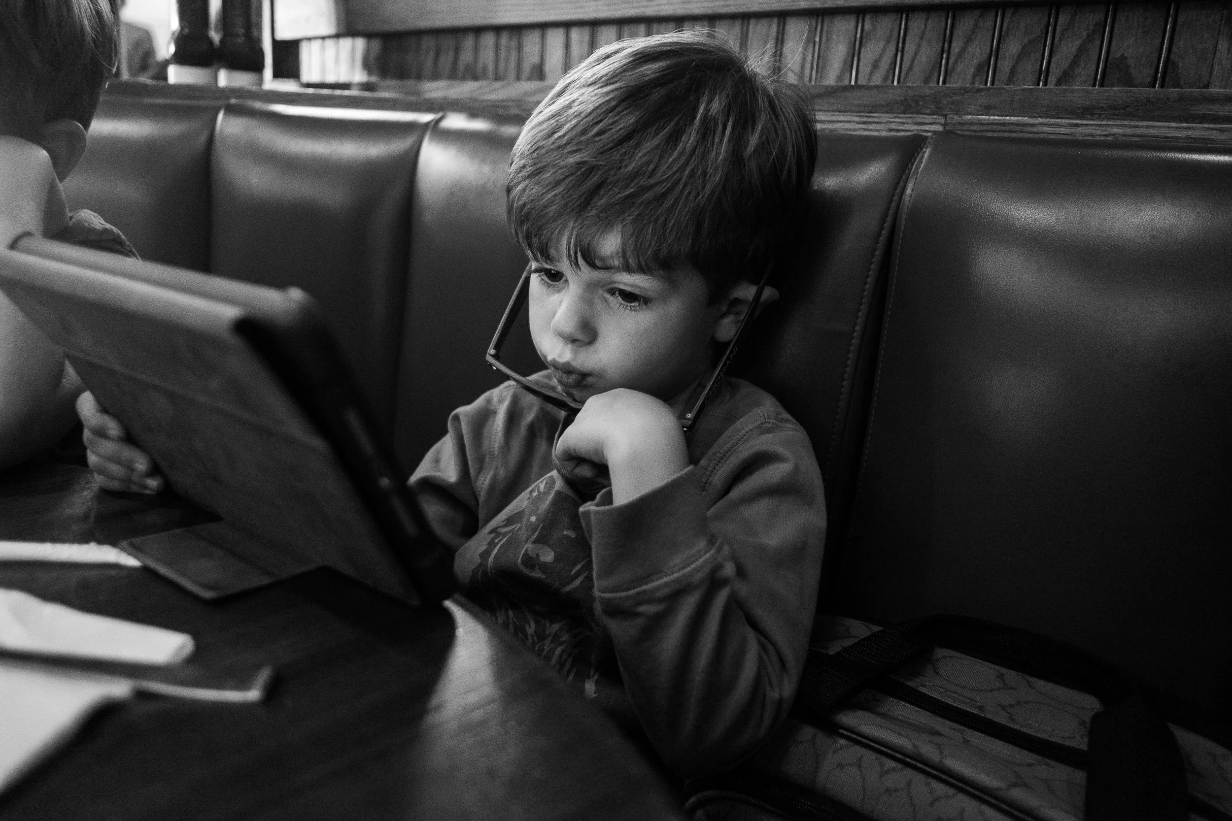 After clearing security, we were hit with a few more hours of delays. Enter: TGI Friday's and our fully-charged iPads (thank the Lord.)