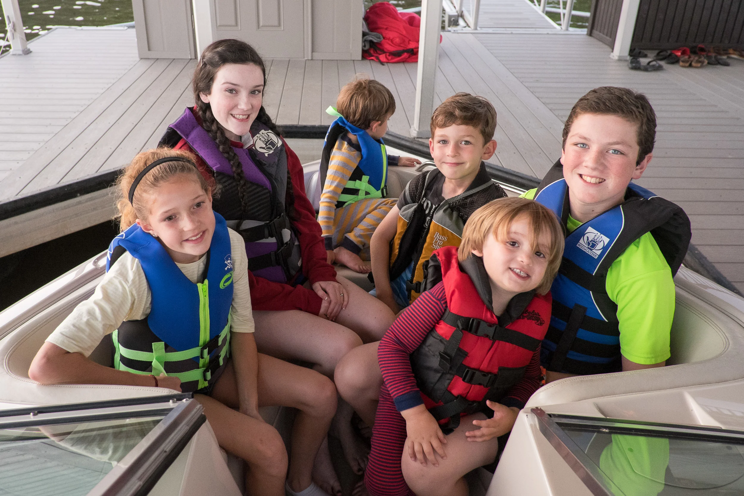 Memorial Day Weekend -- shouldn't my children be the most cooperative? Haven't I drilled them on group photo expectations enough over the years? Turkeys. 