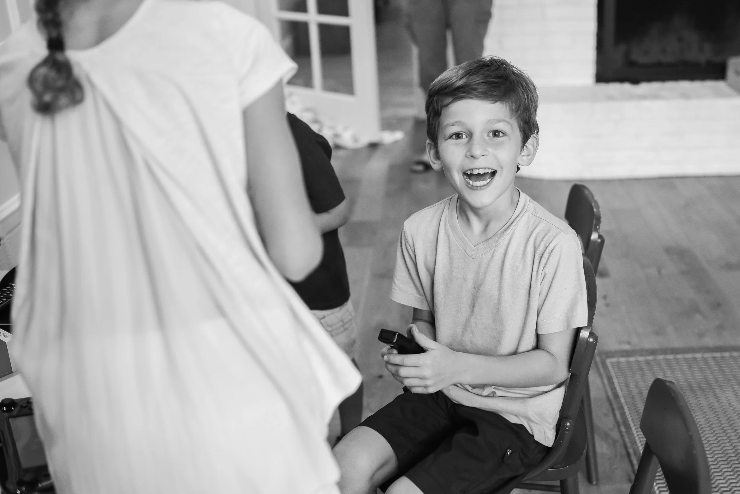 And Michael turned the big 0-8 with his dream gift -- a Wii U, which has only been forcefully removed from the playroom one time due to bad behavior. Not a bad track record for our lovable kiddo.