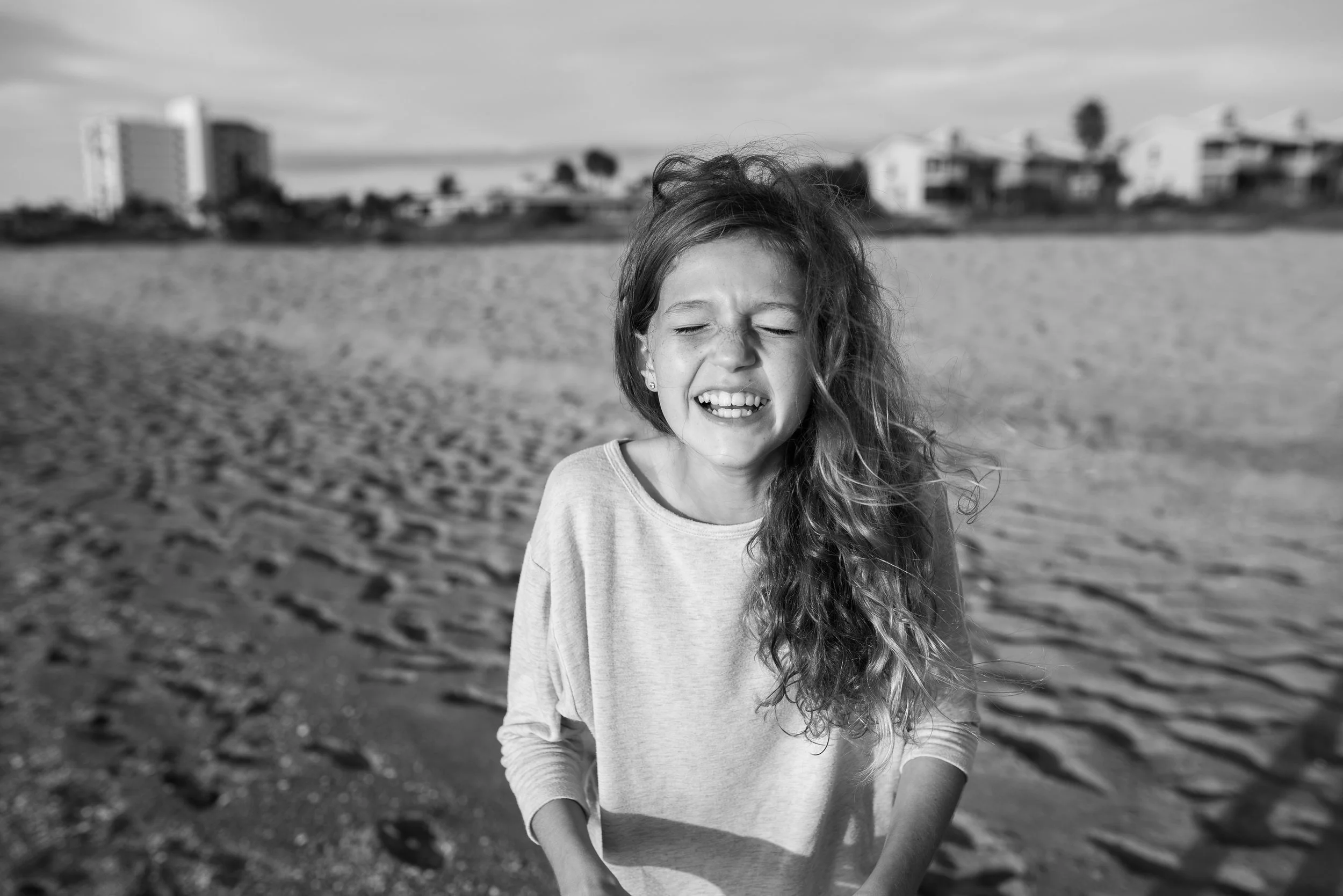 My wonderful, goofy girl came out to test some golden hour light for a quick family photo session for the Foldens and Gigi & Poppa. 