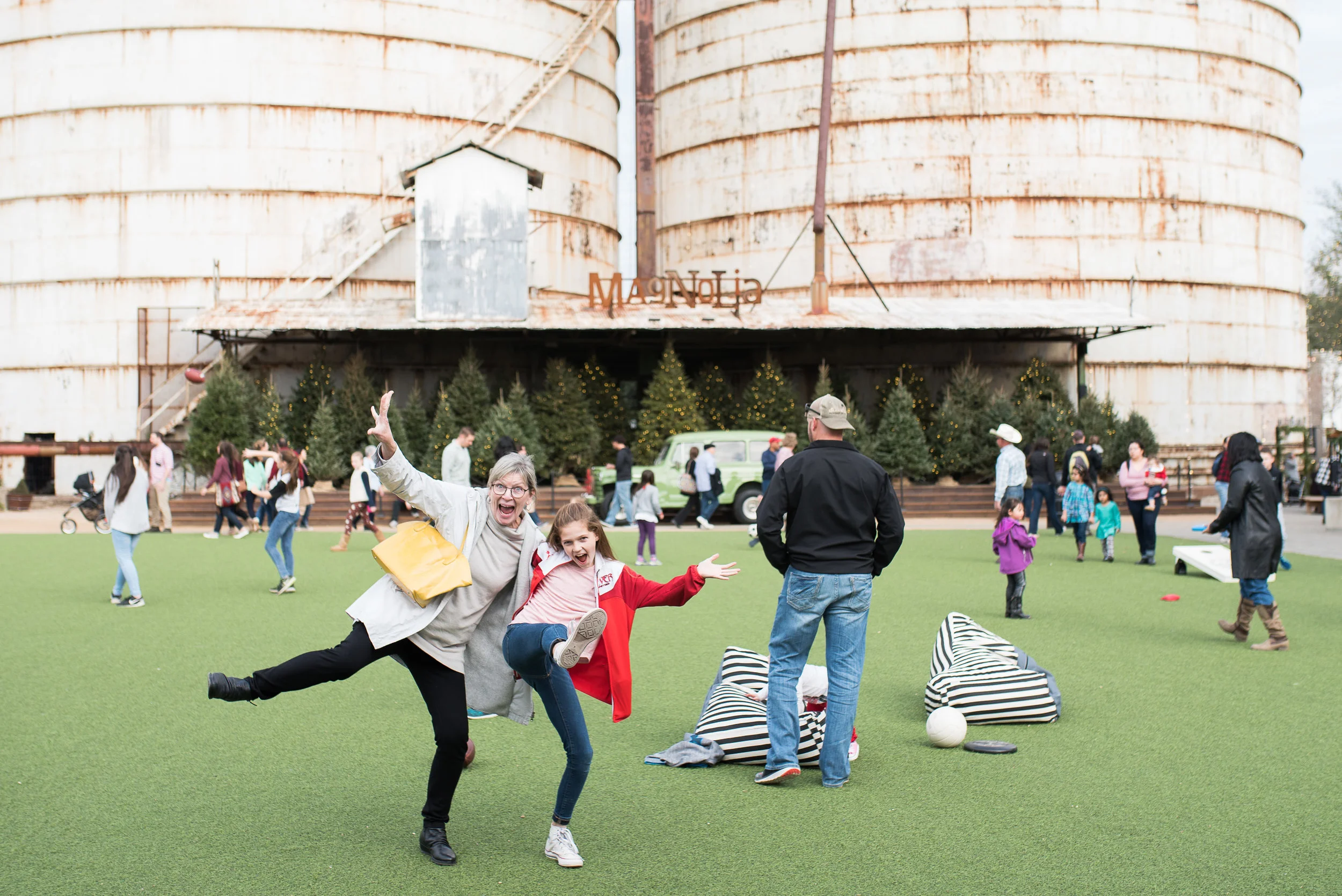We had a ridiculously fun day, checking out the Silos. 
