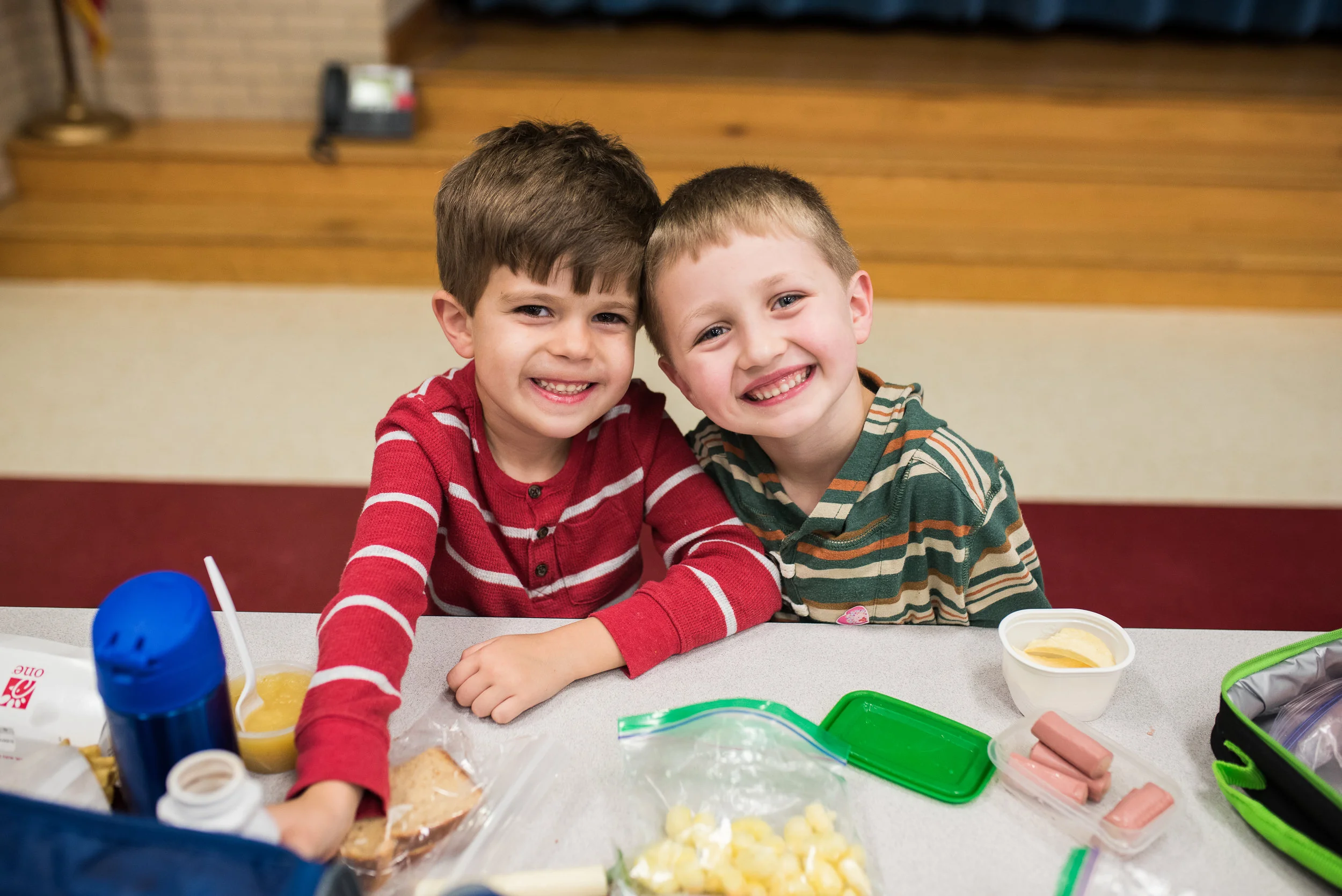 One of the best parts of Pre-K? Lunch.