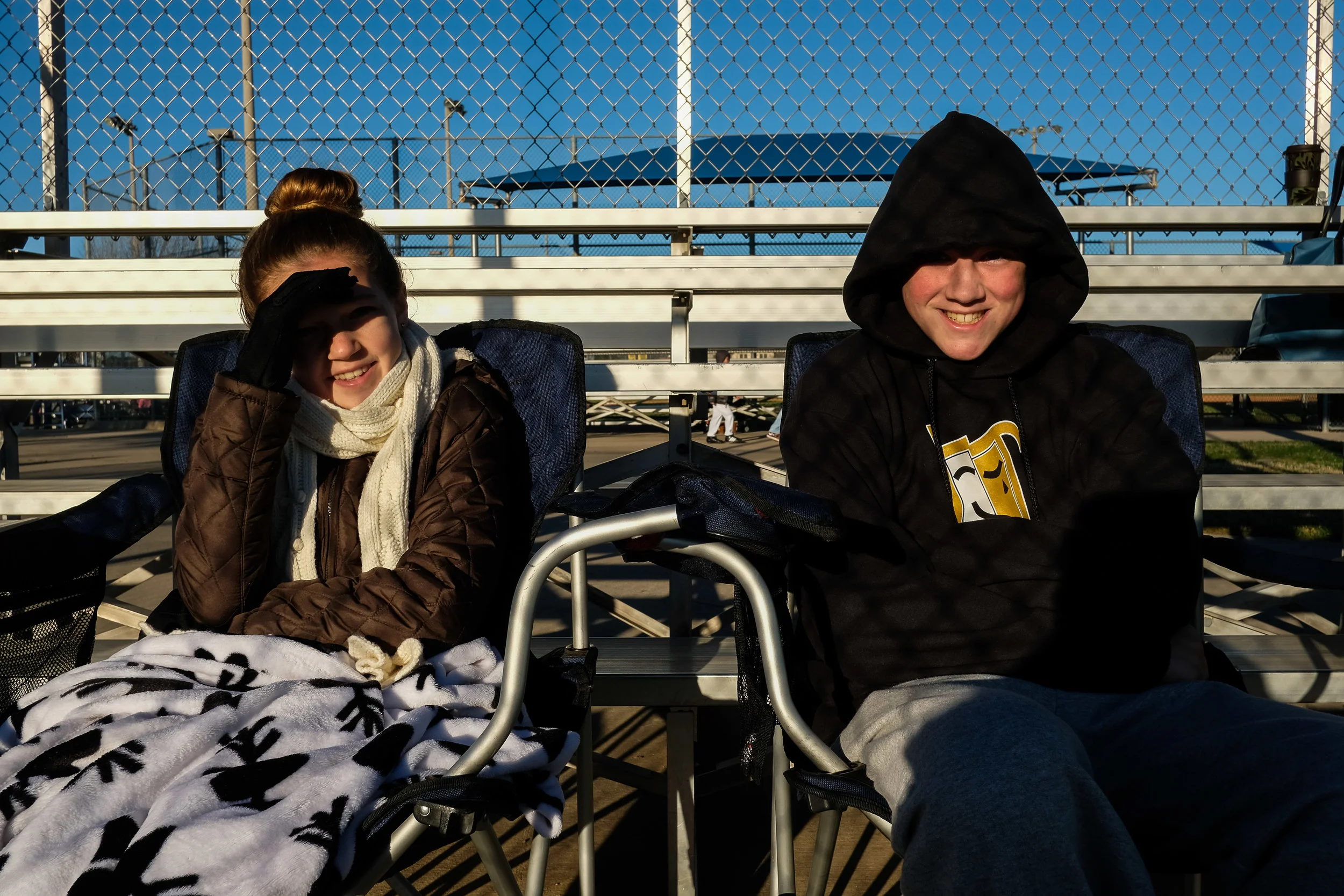 Bright. Cold. Early. 