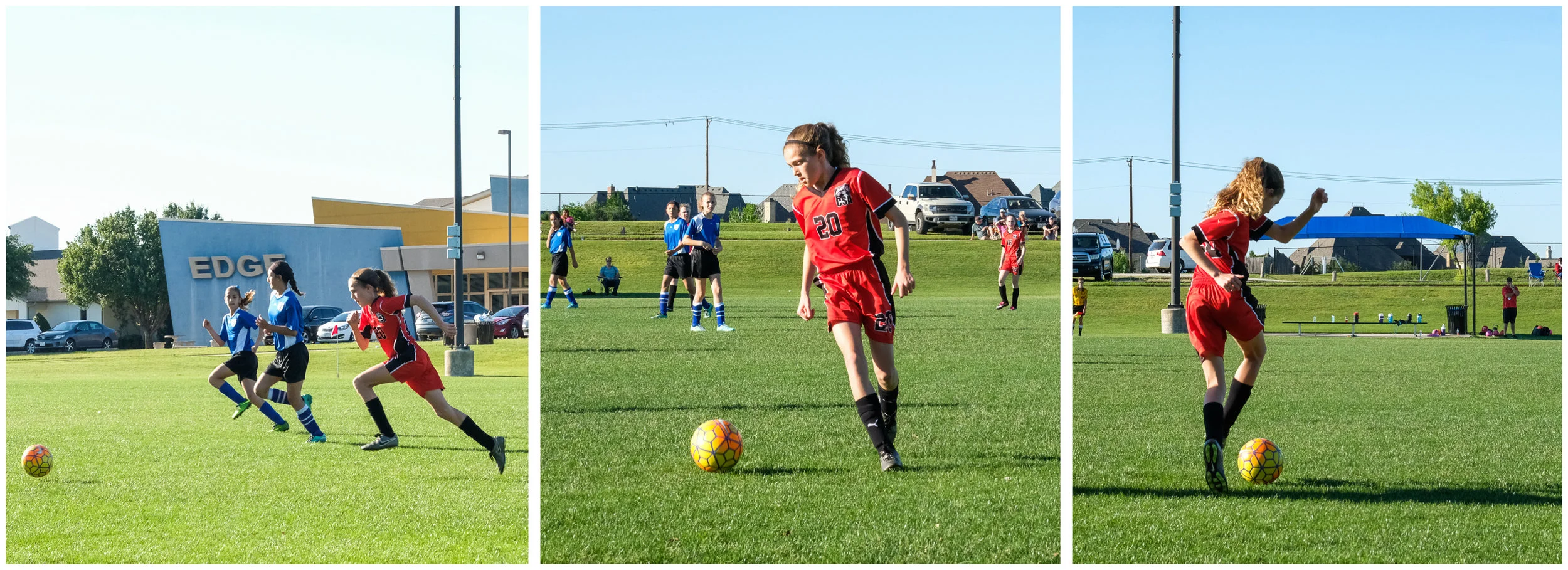 Sunday evening, Ella and her team played a heck of a game. 