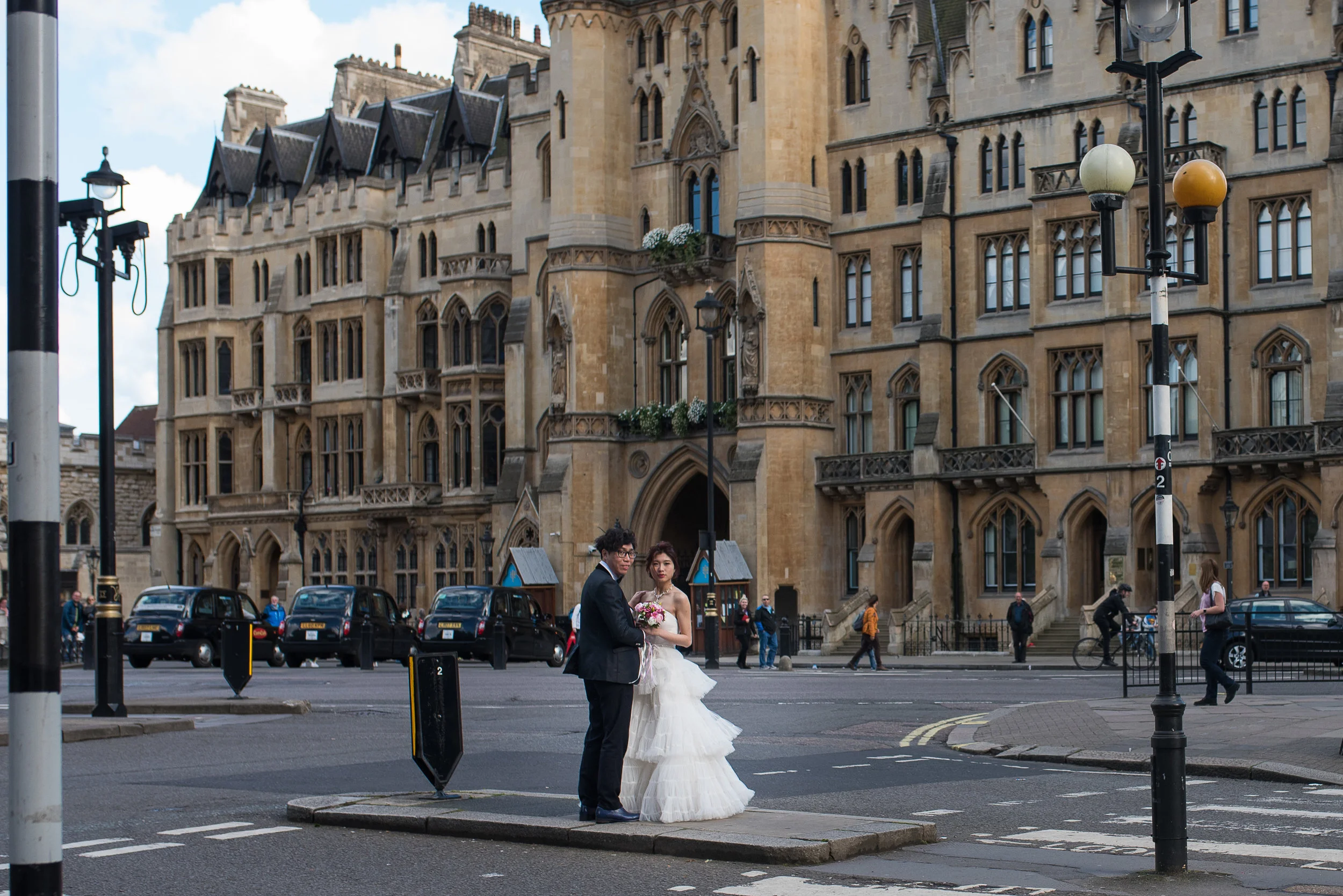 If you're a bride in public, I'm going to sneak a photo of you. I can't help myself.