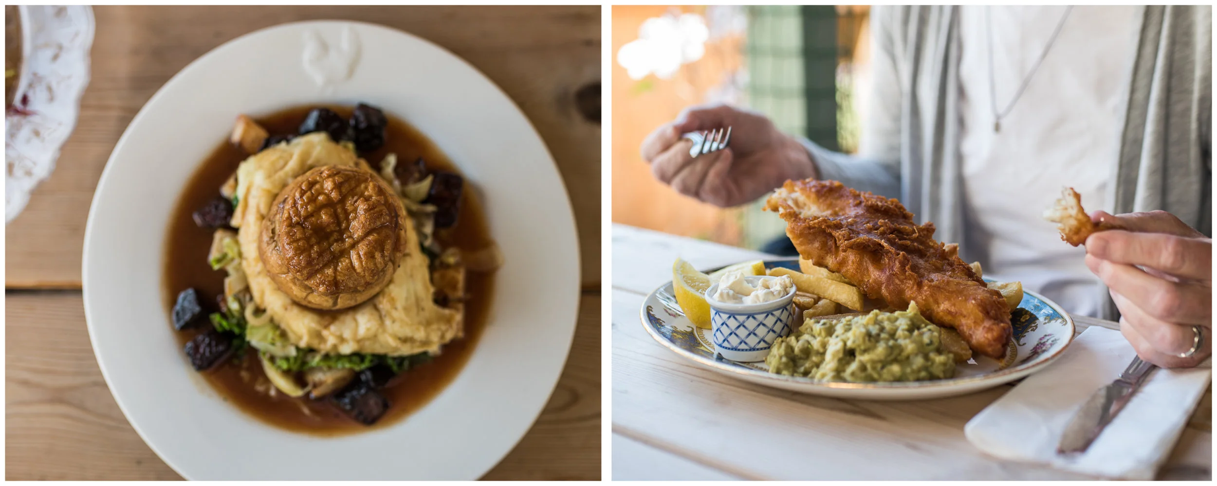 A nice, light English lunch. 