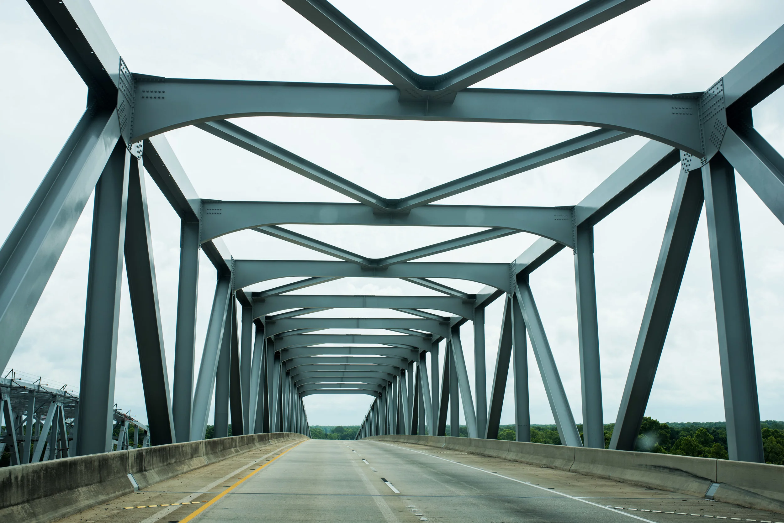 With lots of bridges.