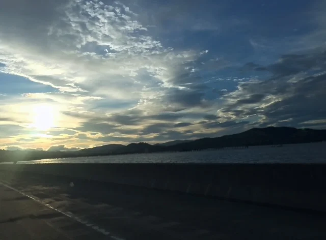 Even the clouds on the drive home to San Francisco from Berkeley were stunning.