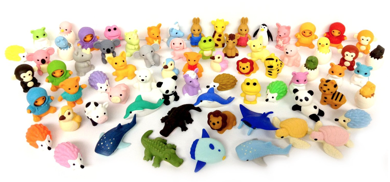 No list of mine would be complete without Japanese Puzzle Erasers . I use them constantly and the students never grow tired of them. This bulk package of 30 erasers is by far the cheapest way to purchase them.