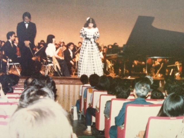 Janet Sommerfeld playing Rhapsody in Blue in Tokyo at the age of 20.