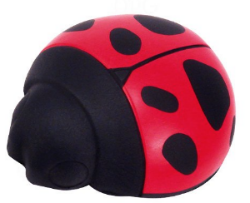 Ladybug Squeeze Toys are the finest tool I've ever found to teach hand position . Now available in 6-packs and 12-packs to keep the cost down, I give one to each new student to help them experience and remember what a good hand position feels like.