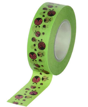 I finally found some Ladybug Washi Tape . Too cute!