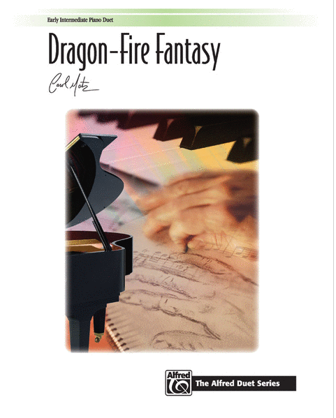 Dragon-Fire Fantasy by Carol Matz has fired up my young students. It sounds much harder than it is and though it's not printed this way, it's actually a mixed-meter piece. (I've been known to use white-out and change the time signatures.) Either way, it's always a hit.