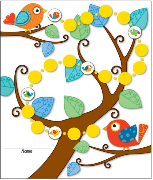These Mini-Incentive Charts are great to have up your sleeve for a day when one of your students is having trouble focusing. They come in all kinds of different styles like Owls , Race Cars and even Hedgehogs . All of them include enough mini stickers to fill all the charts.