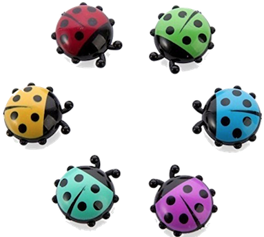 Sometimes you just gotta have some over-the-top cute Ladybug Magnets . 