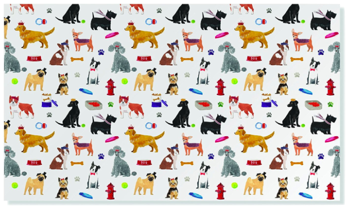 I am absolutely convinced that my dog Charlie would eat far more healthily if he had this Pet Food Mat to eat his kibble from.
