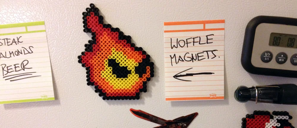 Watch Out for Fireballs! Magnets!