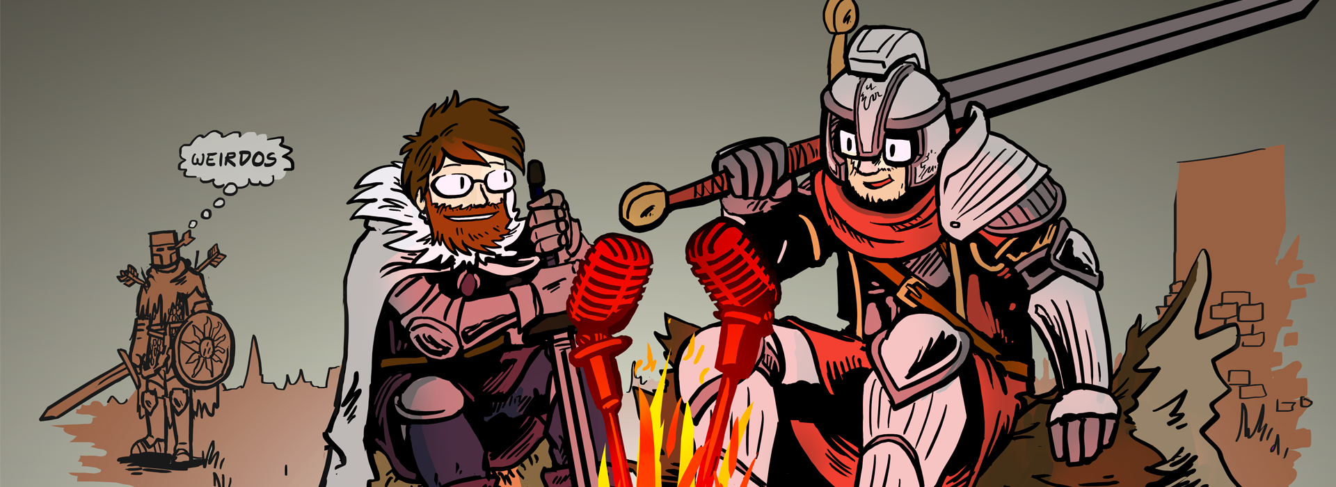 Bonfireside Chat A podcast about the Souls series of games. An undead favorite. Listen