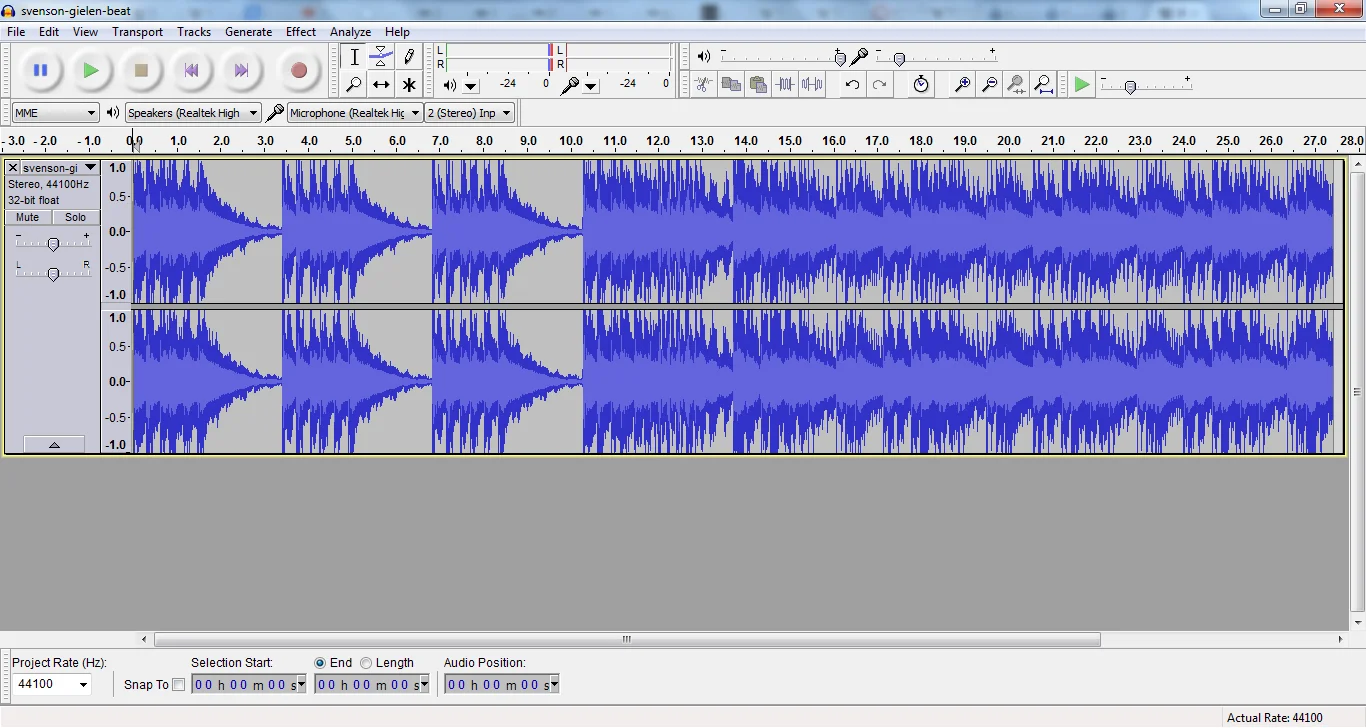 Podcasting on the Cheap pt. 1: Intro to Audacity