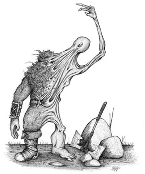 Pictured here, mid transformation, a nightmare. 