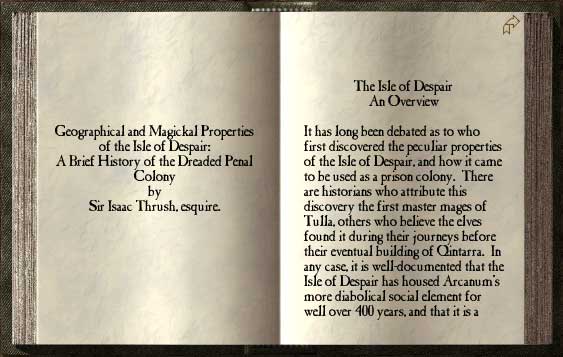 I haven't found this book in game yet, but look out next entry for a trip to the library.