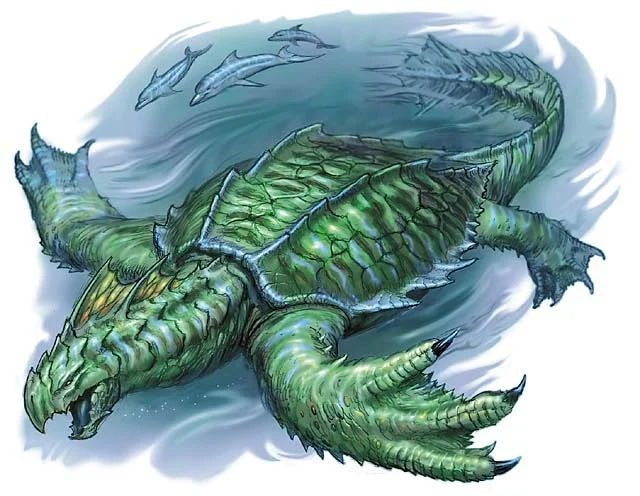60: Dragonne, Dragon Turtle