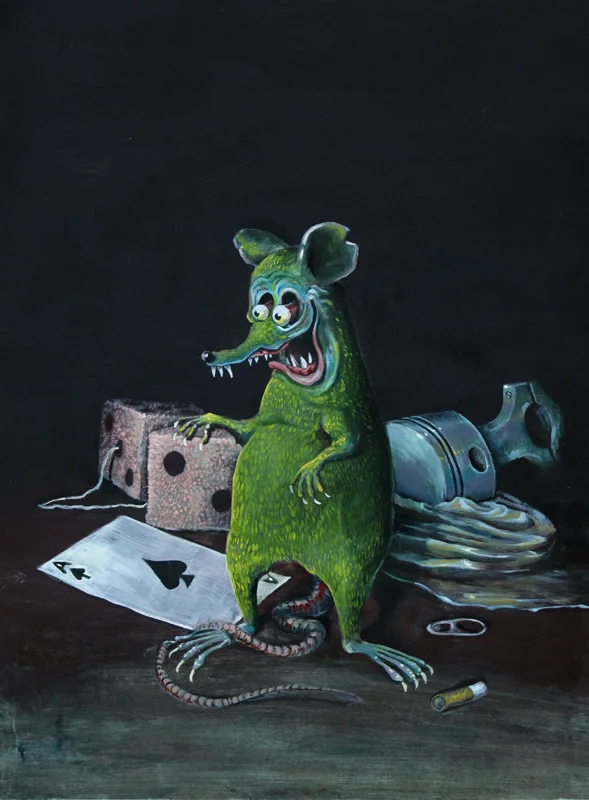 Still Life with Finkish Rat