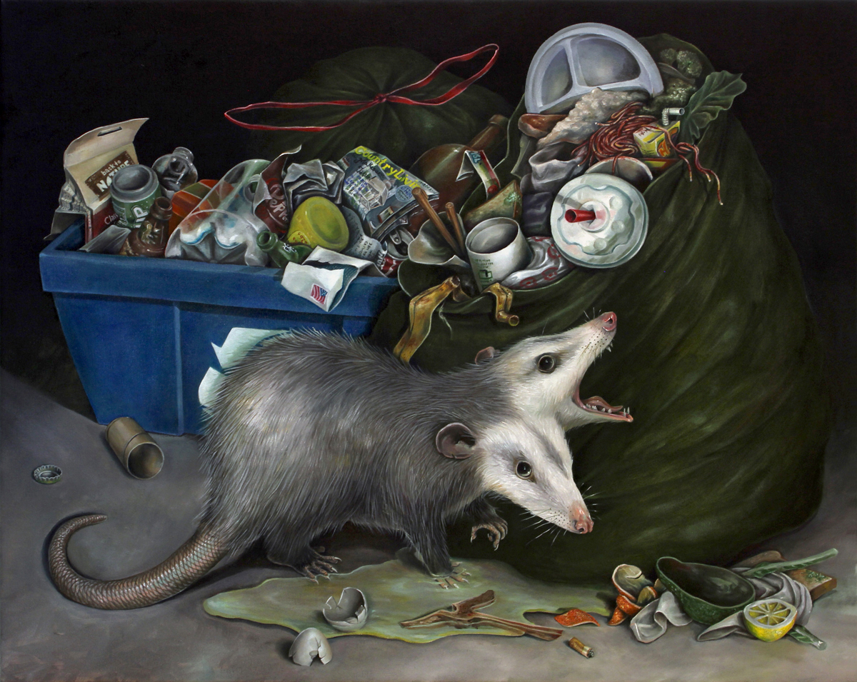 Still Life with Two-Headed Possum