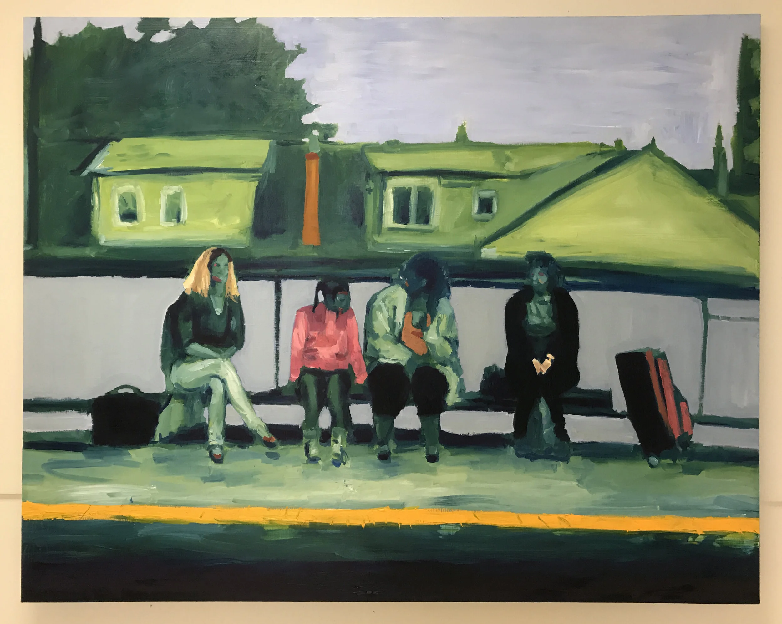  oil on canvas  2017  Painting II 