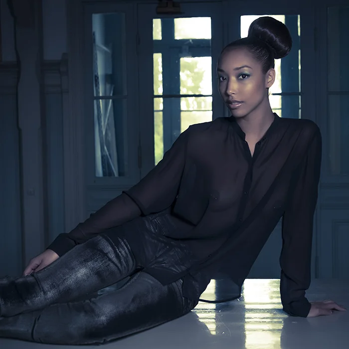  Modell: Sarah Jabang Make-up/hår: Benedicte Johnsen Clothes: Come As You Are by Høyer    