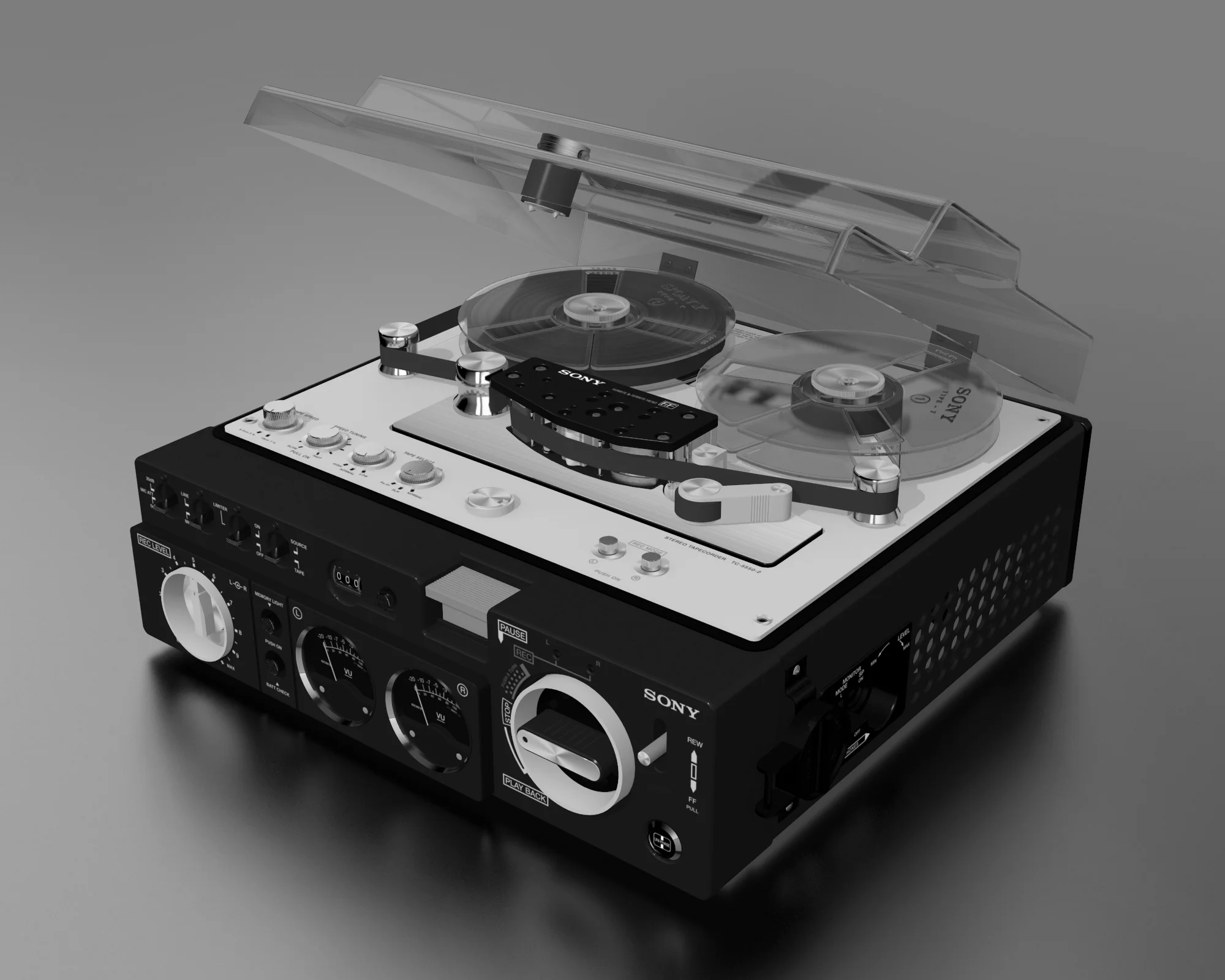Mindhunter, Sony TC5550, 3D Model