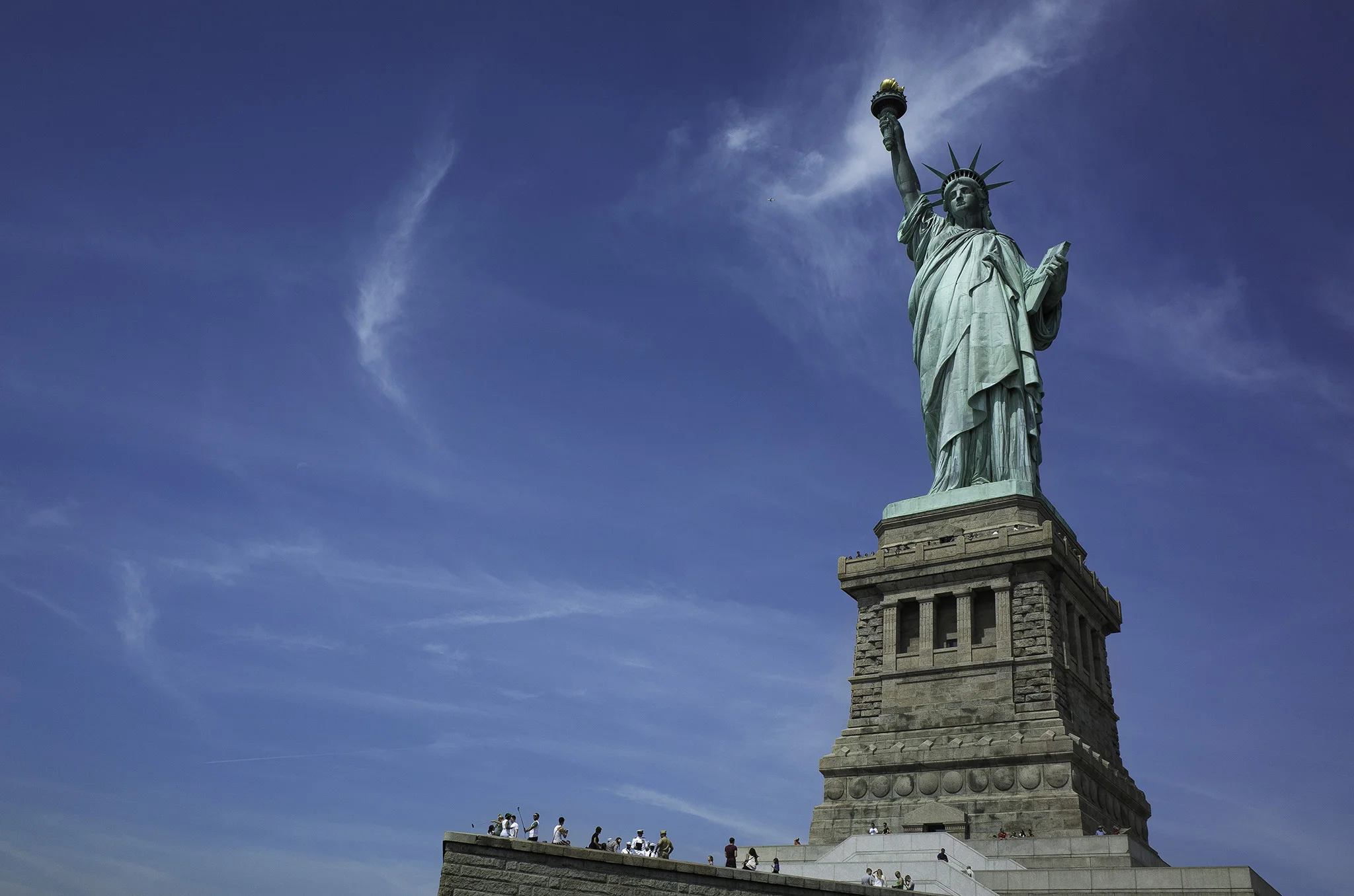 Statue of Liberty, New York.