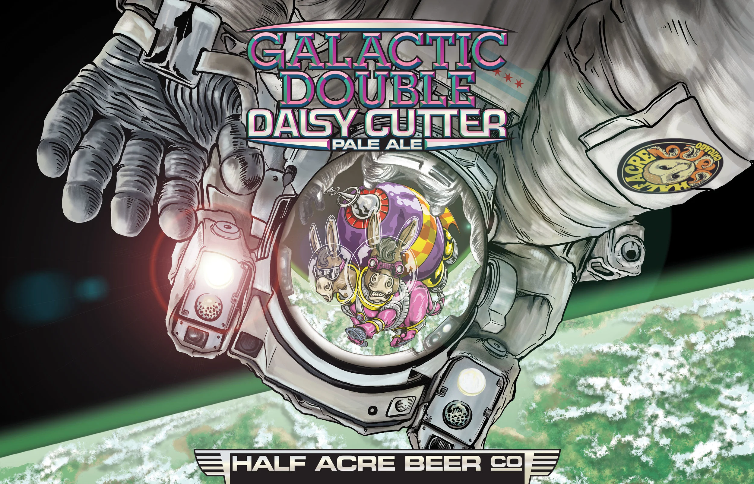 Galactic Double Daisy Cutter 2016 Bomber Label