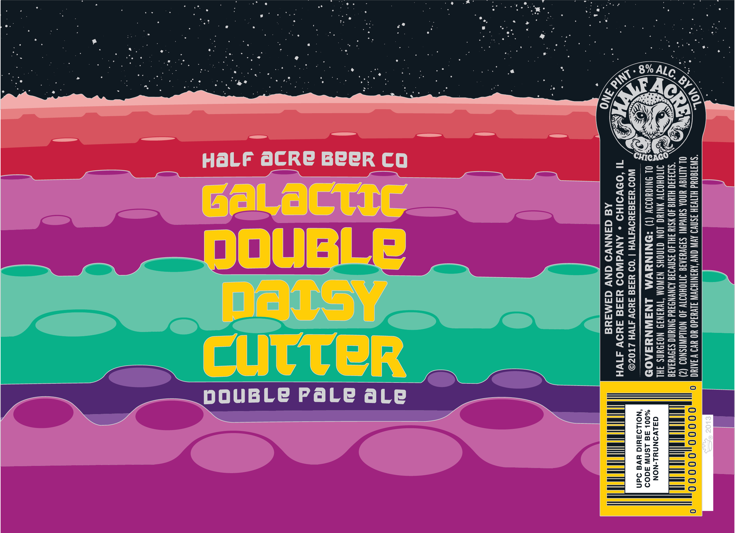 Galactic Double Daisy Cutter 2017 Can Flat