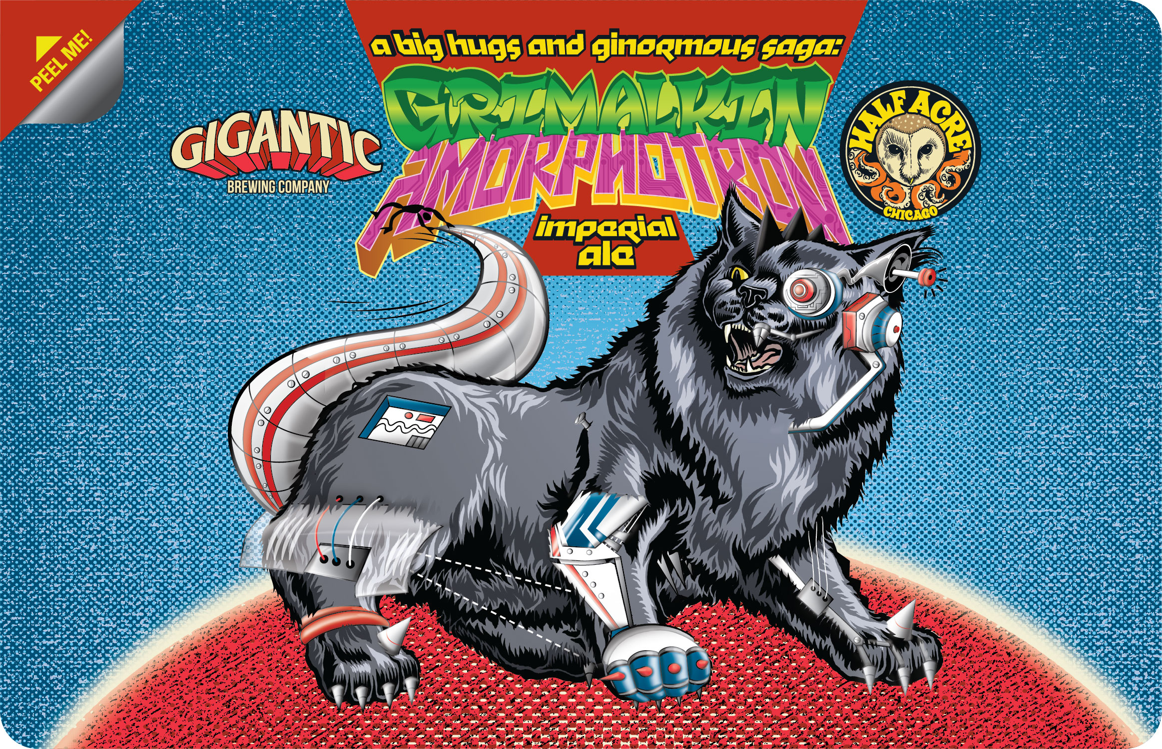 Grimalkin Amorphotron 2016 Bomber Label (Top)