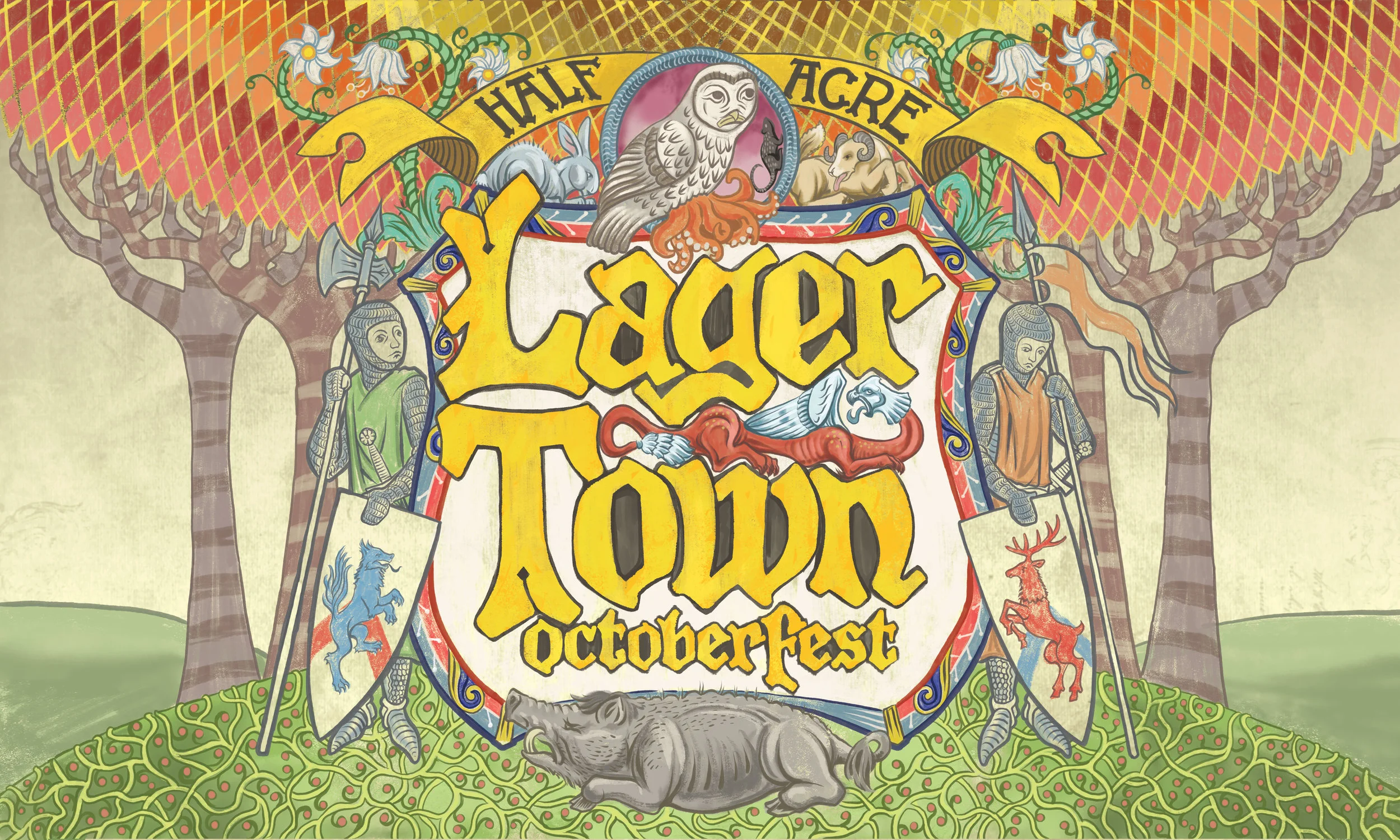 Lager Town 2016 Bomber Label