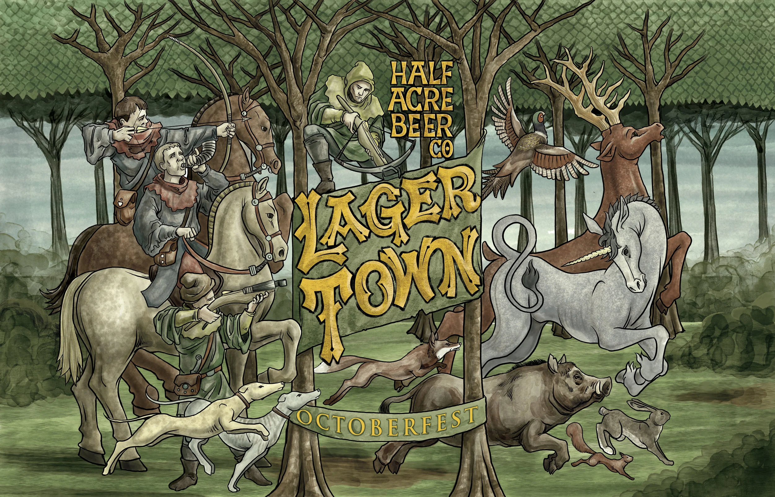 Lager Town 2014 Bomber Label Variant