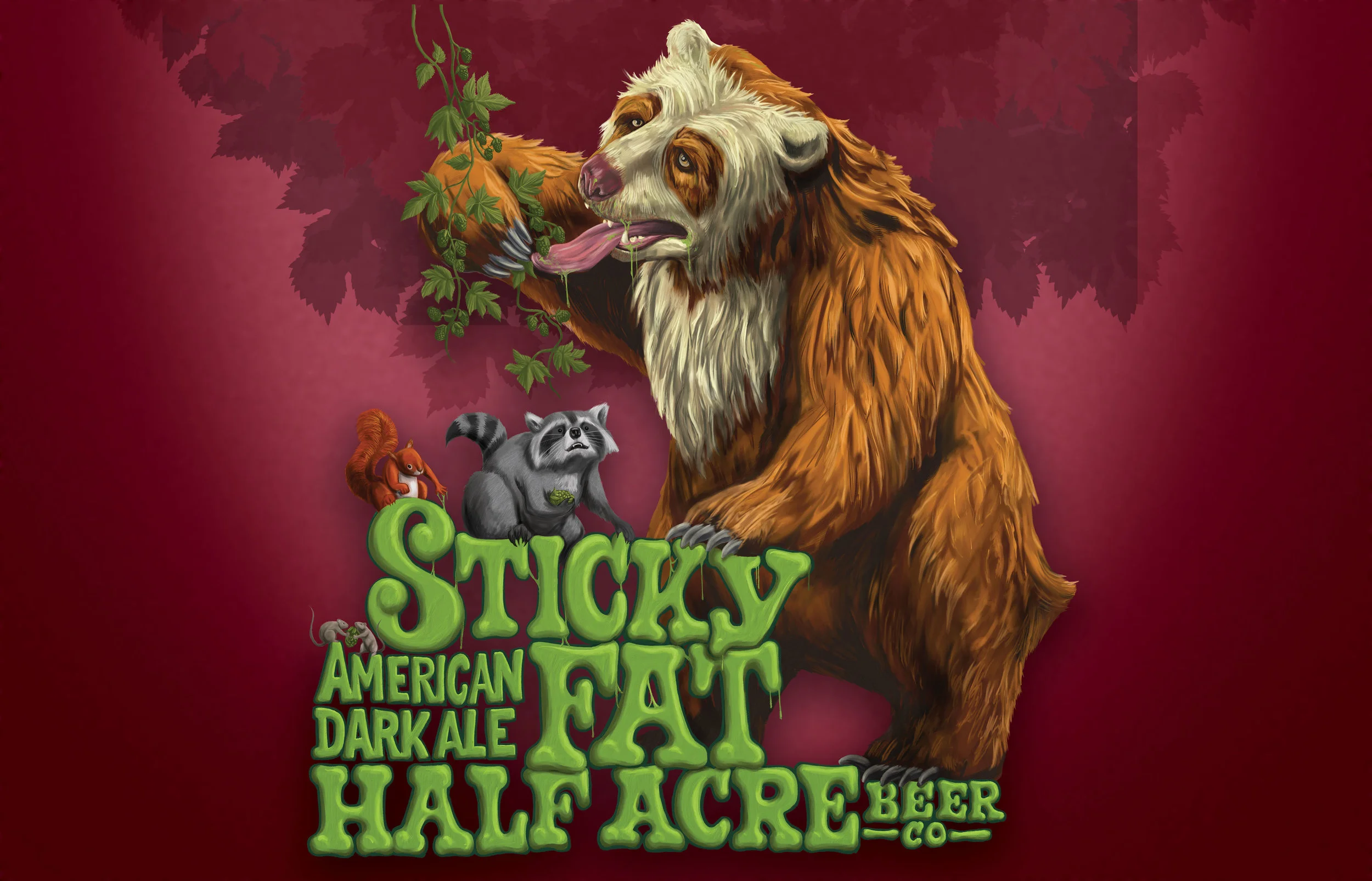 Sticky Fat 2013 Bomber Label