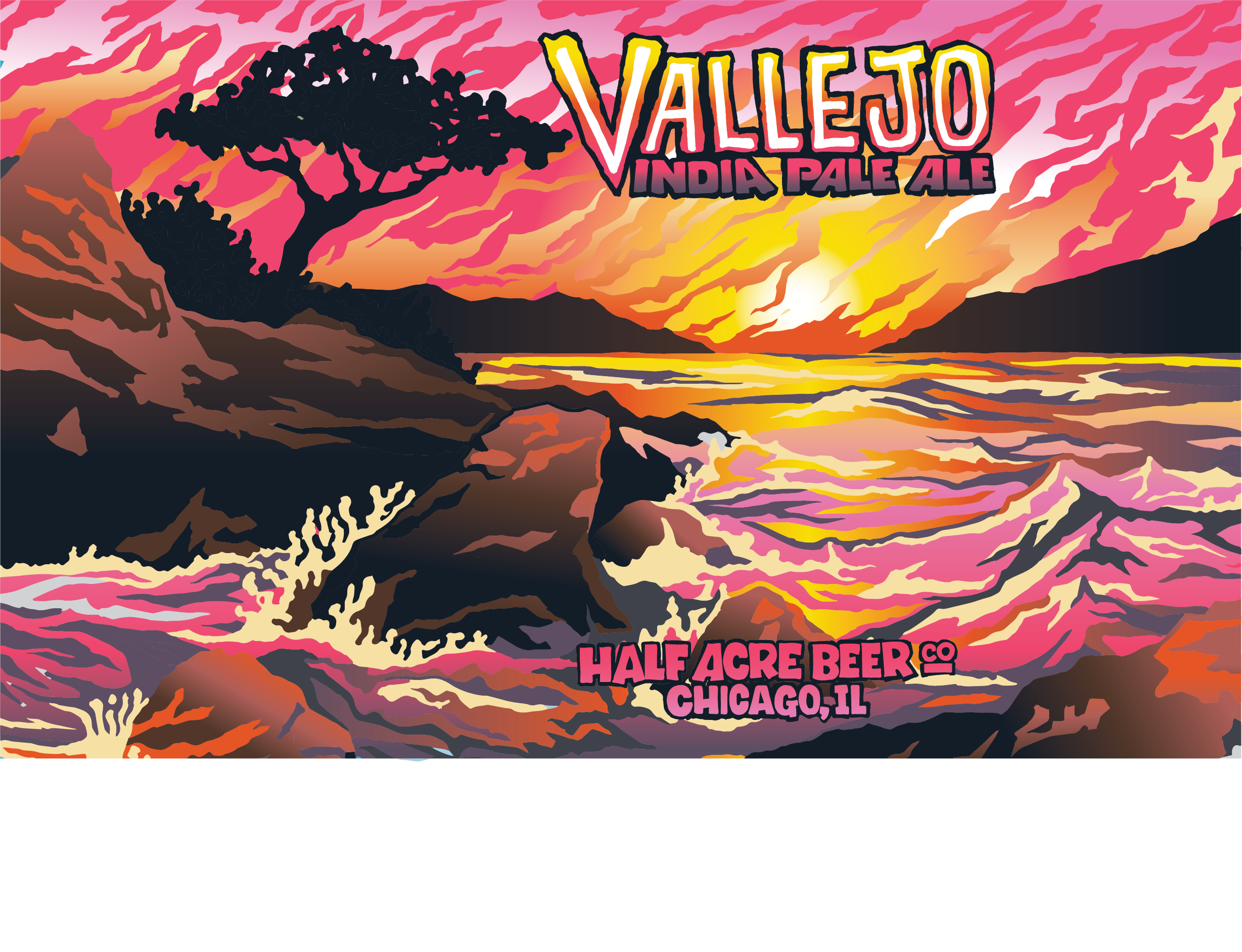 Vallejo 2018 Sunset Variant Can Label
