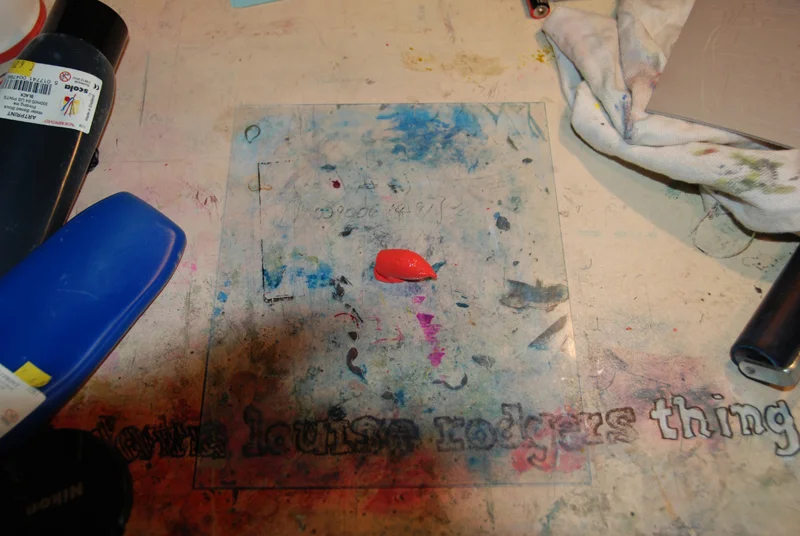 blob of ink
